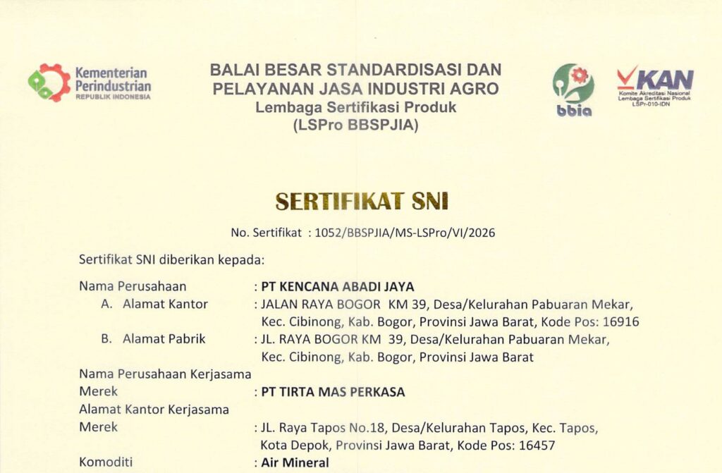 KAJ - SNI